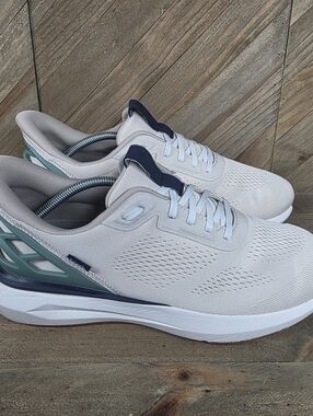 Kizik Athens 2 Mens Athletic Handsfree Sneakers Size 11.5 Whitecap Gray